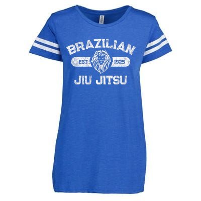 Brazilian Jiu Jitsu Established 1925 Bjj Gift Mma Fighter Enza Ladies Jersey Football T-Shirt