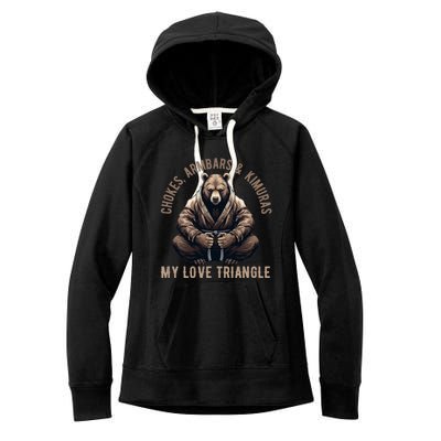 Brazilian Jiu Jitsu Bjj Grappling Women's Fleece Hoodie