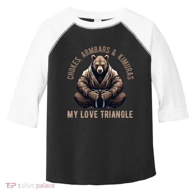 Brazilian Jiu Jitsu Bjj Grappling Toddler Fine Jersey T-Shirt