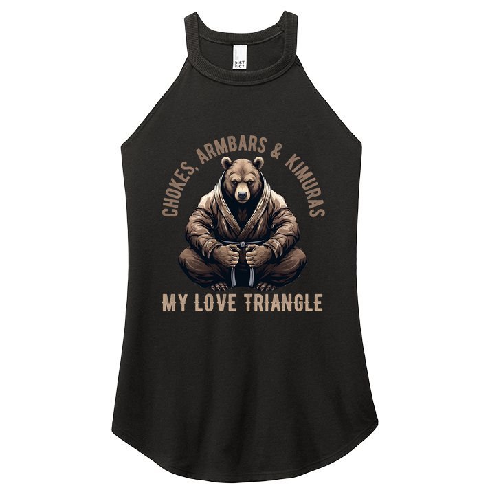 Brazilian Jiu Jitsu Bjj Grappling Women's Perfect Tri Rocker Tank