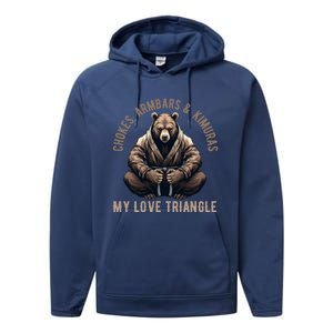 Brazilian Jiu Jitsu Bjj Grappling Performance Fleece Hoodie