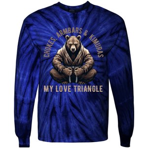 Brazilian Jiu Jitsu Bjj Grappling Tie-Dye Long Sleeve Shirt