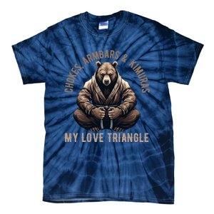 Brazilian Jiu Jitsu Bjj Grappling Tie-Dye T-Shirt