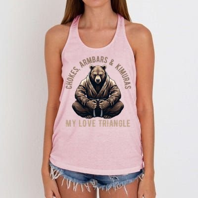 Brazilian Jiu Jitsu Bjj Grappling Women's Knotted Racerback Tank