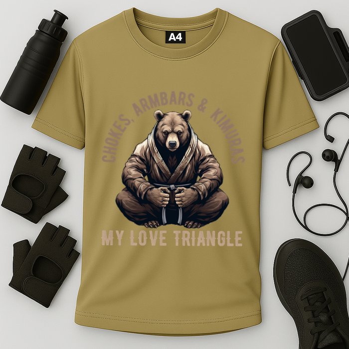 Brazilian Jiu Jitsu Bjj Grappling Cooling Performance Crew T-Shirt