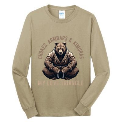 Brazilian Jiu Jitsu Bjj Grappling Tall Long Sleeve T-Shirt