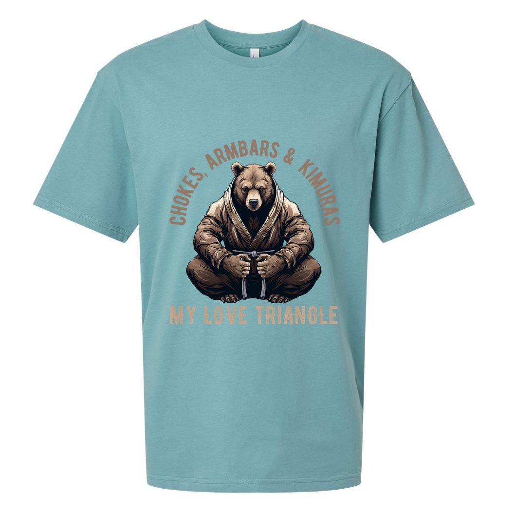 Brazilian Jiu Jitsu Bjj Grappling Sueded Cloud Jersey T-Shirt