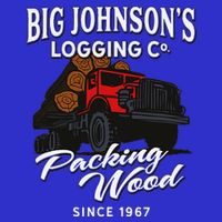 Big JohnsonS Logging Co. Packing Wood Funny Logger Baby Bodysuit