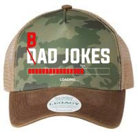 Bad Jokes Loading Funny Punny Daddy Humorous Dad Jokes Meaningful Gift Legacy Tie Dye Trucker Hat
