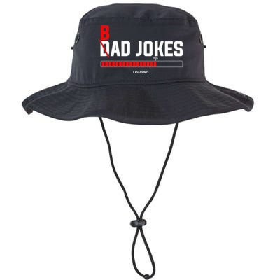 Bad Jokes Loading Funny Punny Daddy Humorous Dad Jokes Meaningful Gift Bucket Hat