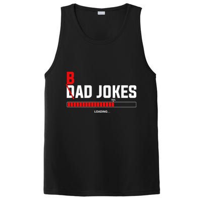 Bad Jokes Loading Funny Punny Daddy Humorous Dad Jokes Meaningful Gift PosiCharge Competitor Tank