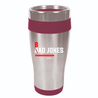 Bad Jokes Loading Funny Punny Daddy Humorous Dad Jokes Meaningful Gift 16oz Travel Tumbler
