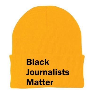 Black Journalists Matter Knit Cap Winter Beanie