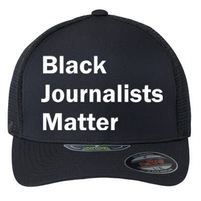 Black Journalists Matter Flexfit Unipanel Trucker Cap