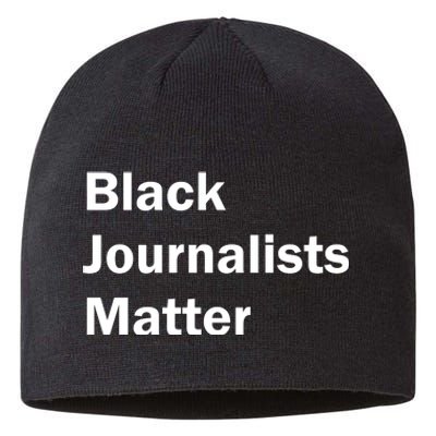 Black Journalists Matter Sustainable Beanie