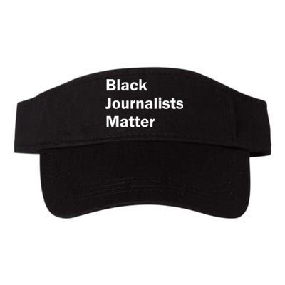 Black Journalists Matter Valucap Bio-Washed Visor