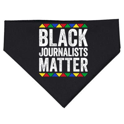 Black Journalists Matter Great Gift Black Pride Funny Gift USA-Made Doggie Bandana