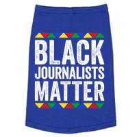 Black Journalists Matter Great Gift Black Pride Funny Gift Doggie Tank