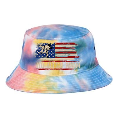 Bjj Jiujitsu Mom American Usa Flag Sports Tie Dye Newport Bucket Hat