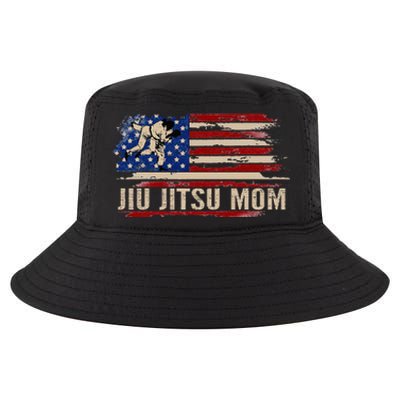 Bjj Jiujitsu Mom American Usa Flag Sports Cool Comfort Performance Bucket Hat