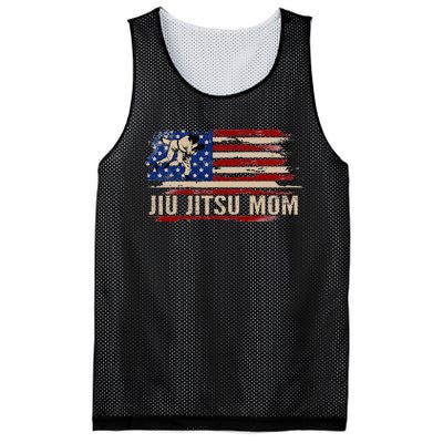 Bjj Jiujitsu Mom American Usa Flag Sports Mesh Reversible Basketball Jersey Tank