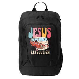 Boho Jesus Revolution, Christian Faith Based Jesus Costume City Backpack