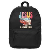 Boho Jesus Revolution, Christian Faith Based Jesus Costume 16 in Basic Backpack