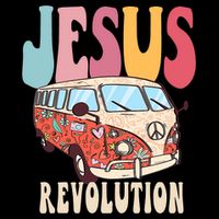 Boho Jesus Revolution, Christian Faith Based Jesus Costume 16 in Basic Backpack
