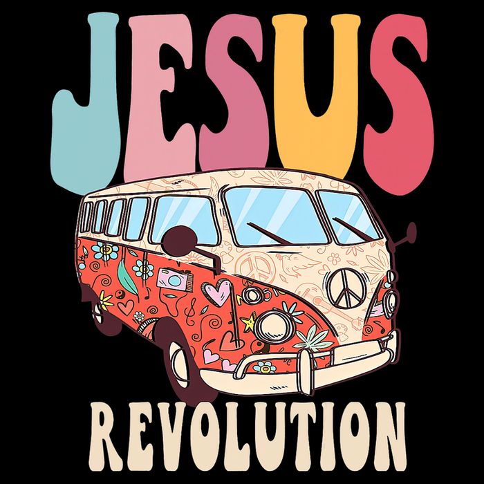 Boho Jesus Revolution, Christian Faith Based Jesus Costume 16 in Basic Backpack