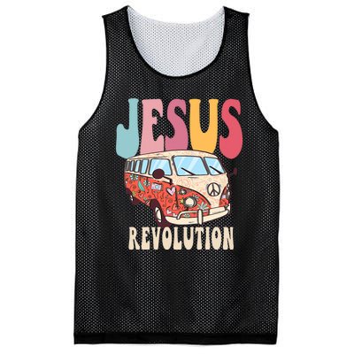 Boho Jesus Revolution, Christian Faith Based Jesus Costume Mesh Reversible Basketball Jersey Tank