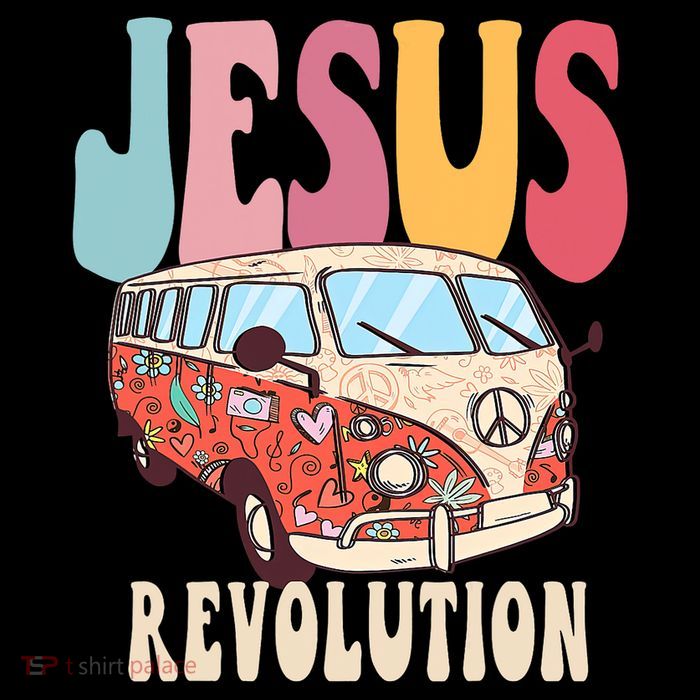 Boho Jesus Revolution, Christian Faith Based Jesus Costume Premium T-Shirt