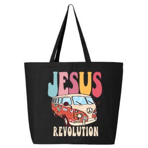 Boho Jesus Revolution, Christian Faith Based Jesus Costume 25L Jumbo Tote