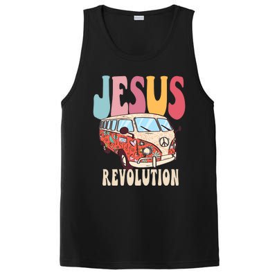 Boho Jesus Revolution, Christian Faith Based Jesus Costume PosiCharge Competitor Tank