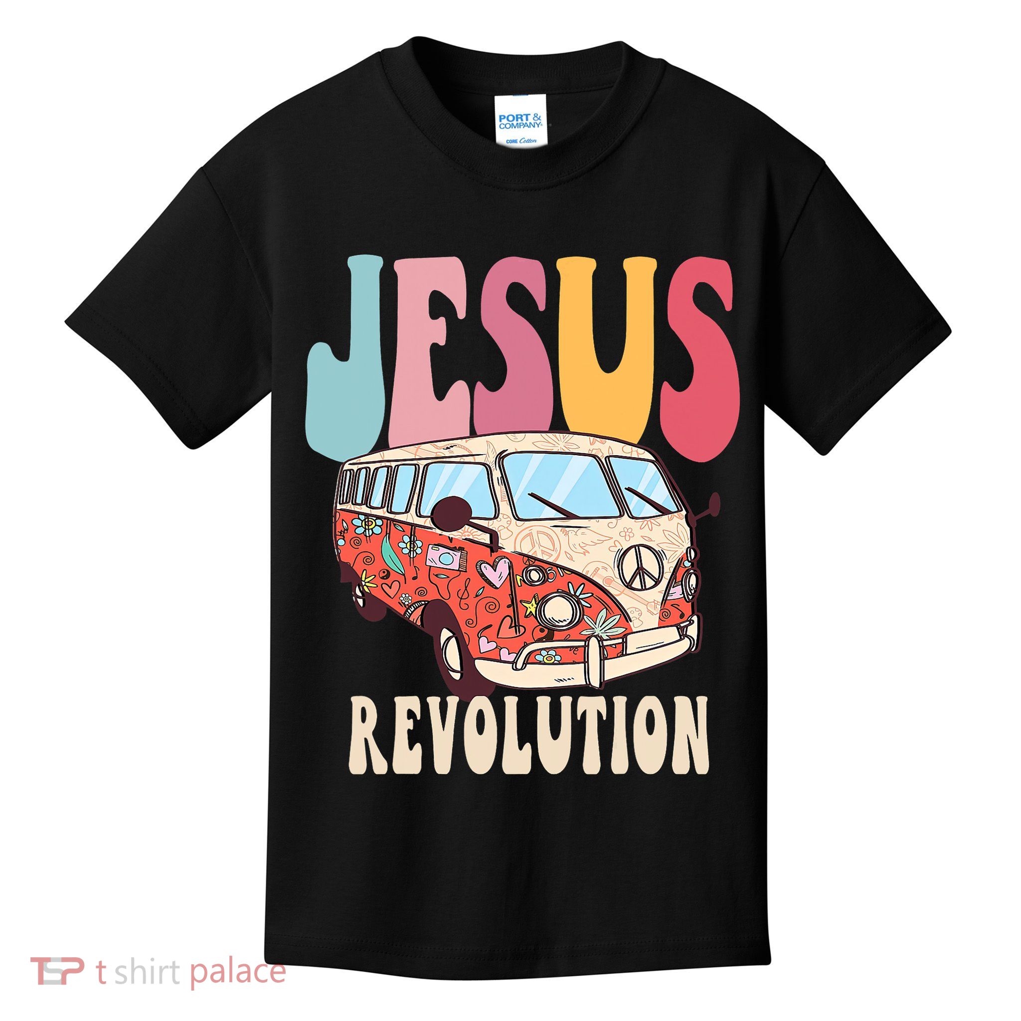 Boho Jesus Revolution, Christian Faith Based Jesus Costume Kids T-Shirt
