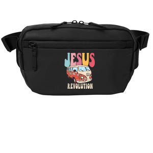 Boho Jesus Revolution, Christian Faith Based Jesus Costume Crossbody Pack