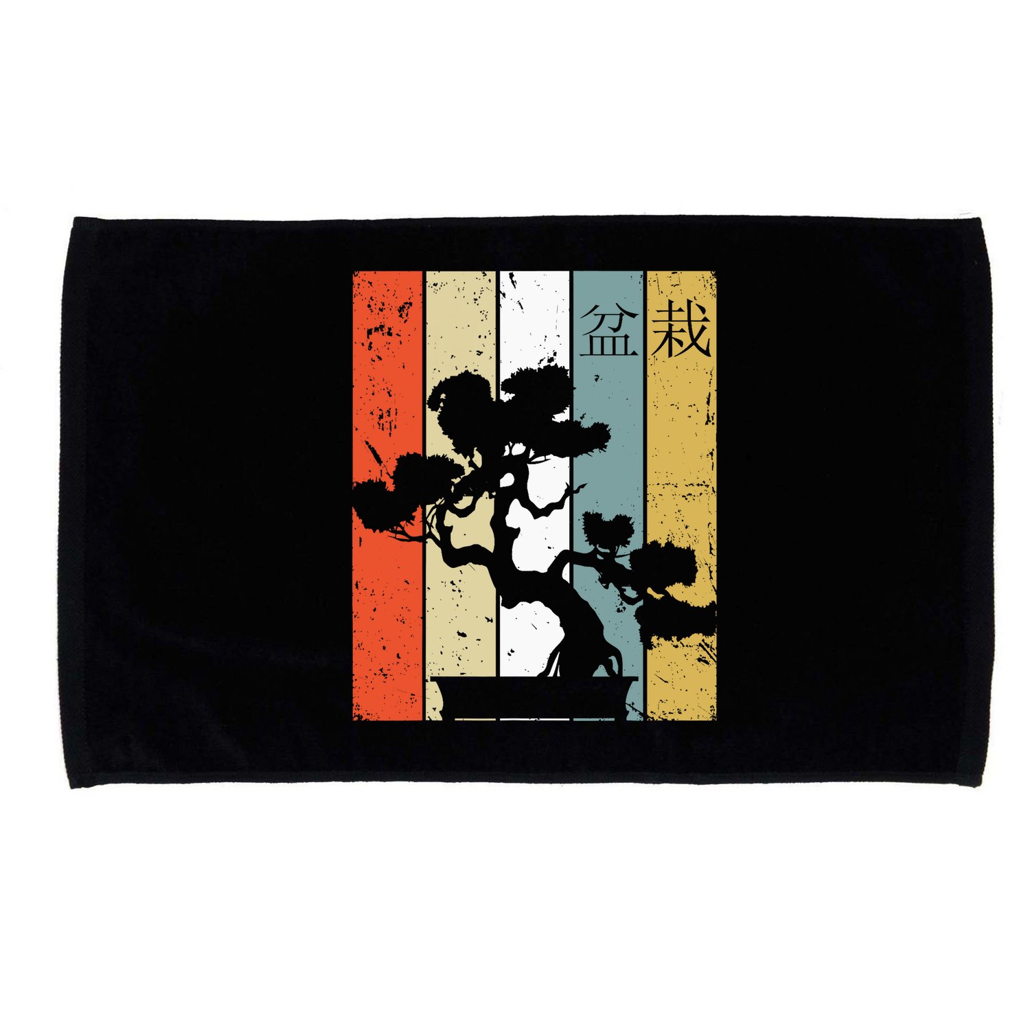 Bonsai Japanese Retro Bonsai Tree Microfiber Hand Towel