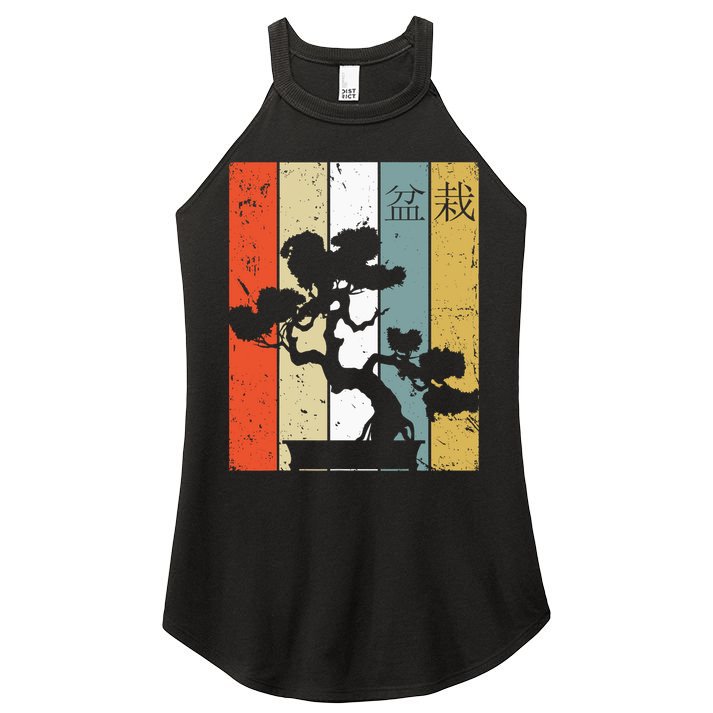 Bonsai Japanese Retro Bonsai Tree Women's Perfect Tri Rocker Tank