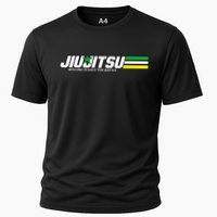 BJJ Jiu-Jitsu Rolling is Half the Battle funny Judo Cooling Performance Crew T-Shirt