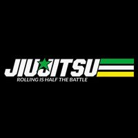 BJJ Jiu-Jitsu Rolling is Half the Battle funny Judo Bucket Hat