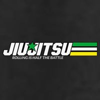BJJ Jiu-Jitsu Rolling is Half the Battle funny Judo 11oz C Handle Ceramic Mug