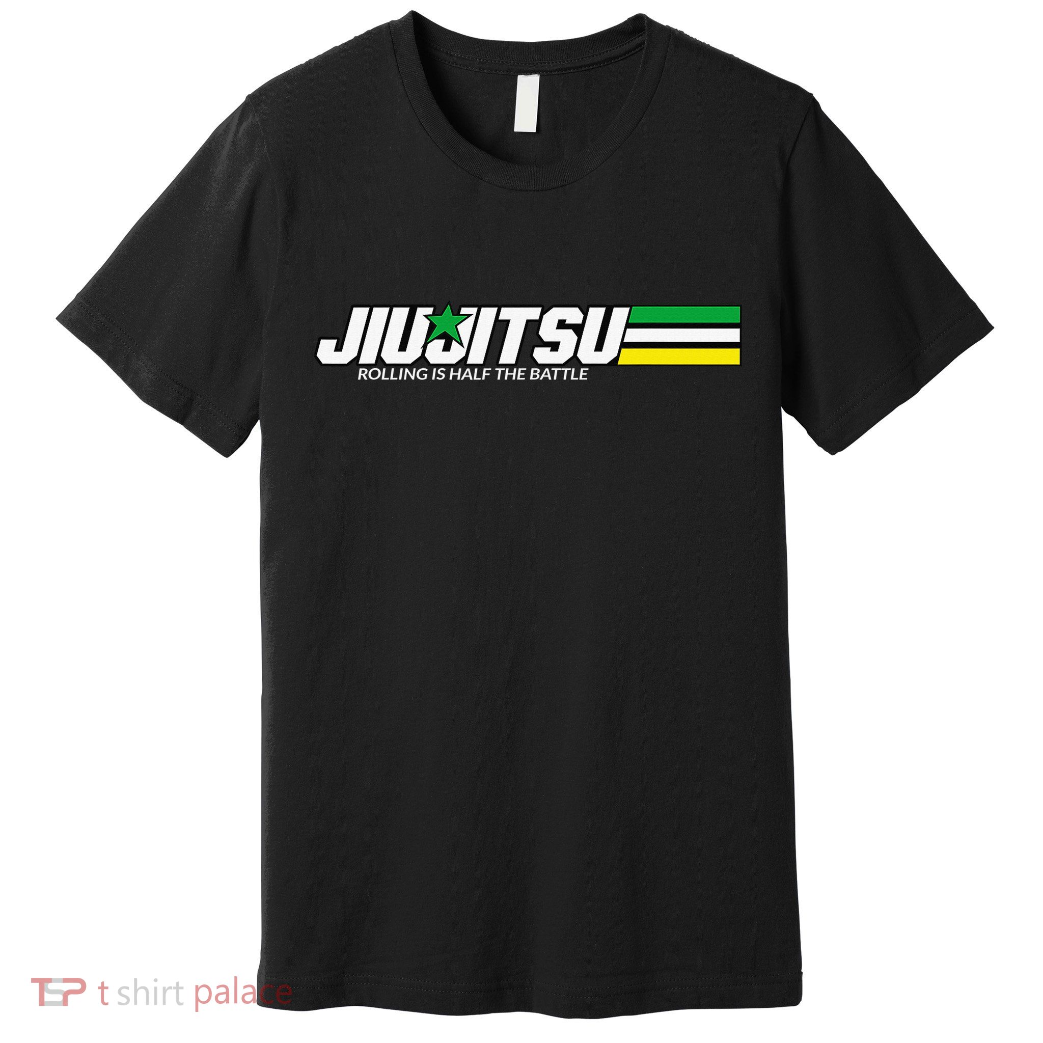 BJJ Jiu-Jitsu Rolling is Half the Battle funny Judo Premium T-Shirt