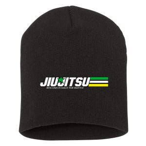 BJJ Jiu-Jitsu Rolling is Half the Battle funny Judo Short Acrylic Beanie