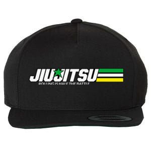 BJJ Jiu-Jitsu Rolling is Half the Battle funny Judo Wool Snapback Cap