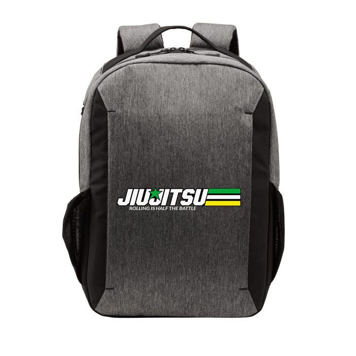 BJJ Jiu-Jitsu Rolling is Half the Battle funny Judo Vector Backpack