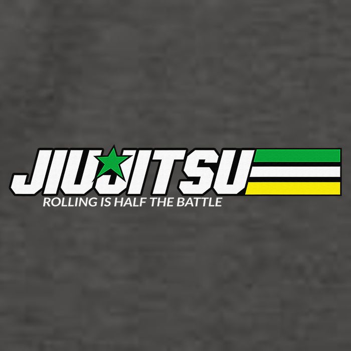 BJJ Jiu-Jitsu Rolling is Half the Battle funny Judo Vector Backpack