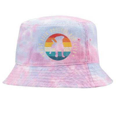 Best Jack Russell Dad Ever Dog Vintage Jack Russell Tie-Dyed Bucket Hat