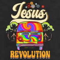Boho Jesus Revolution Christian Faith Based Jesus Costume 7 Panel Mesh Trucker Snapback Hat