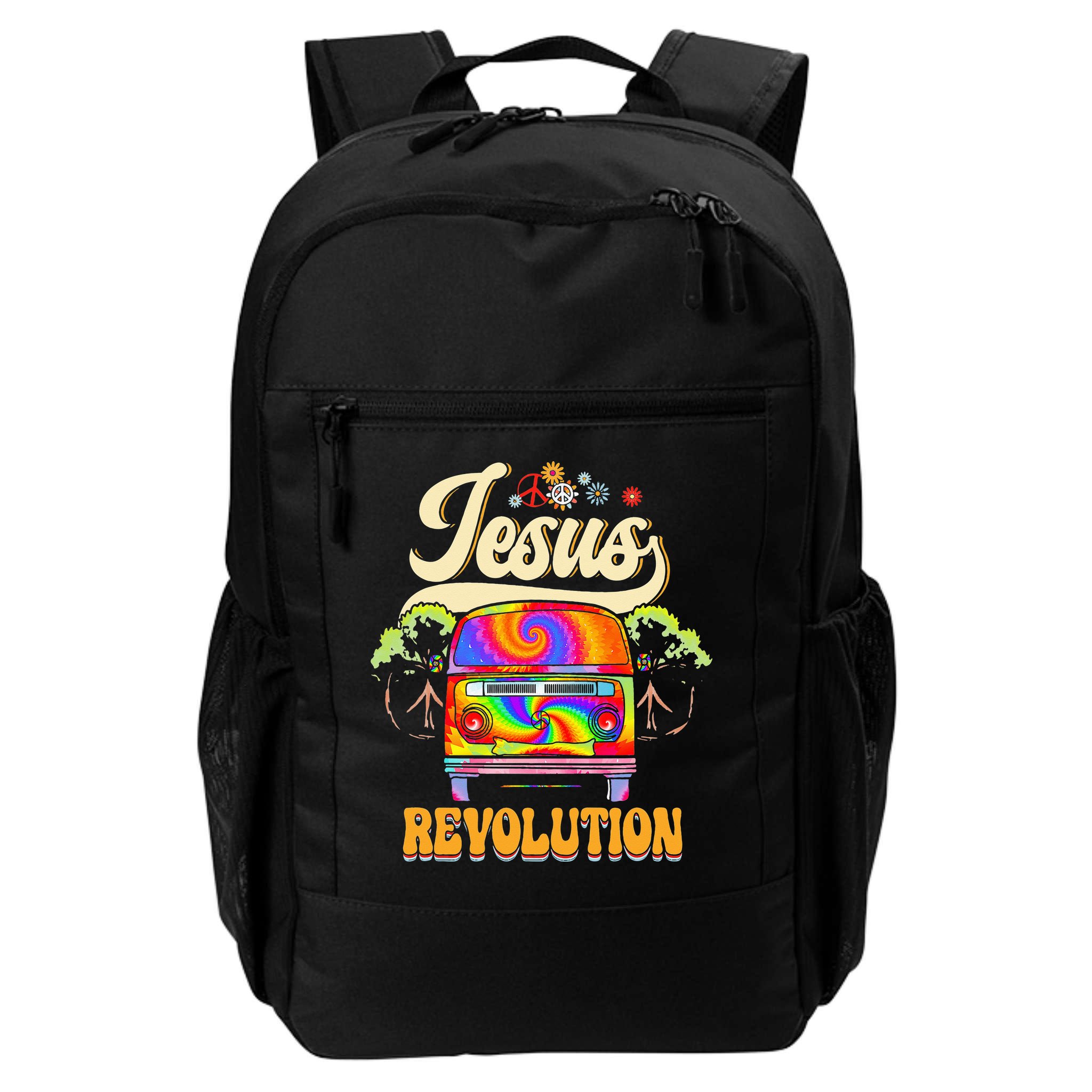 Boho Jesus Revolution Christian Faith Based Jesus Costume Backpack