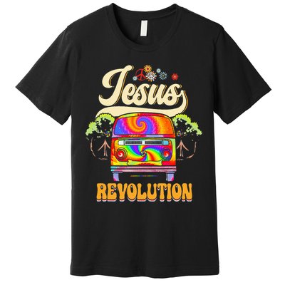 Boho Jesus Revolution Christian Faith Based Jesus Costume Premium T-Shirt