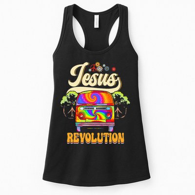 Boho Jesus Revolution Christian Faith Based Jesus Costume Womens Tank Top